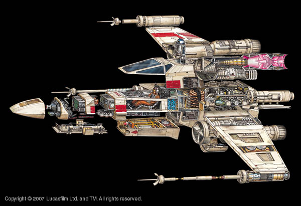 X-Wing Starfighter_Cut